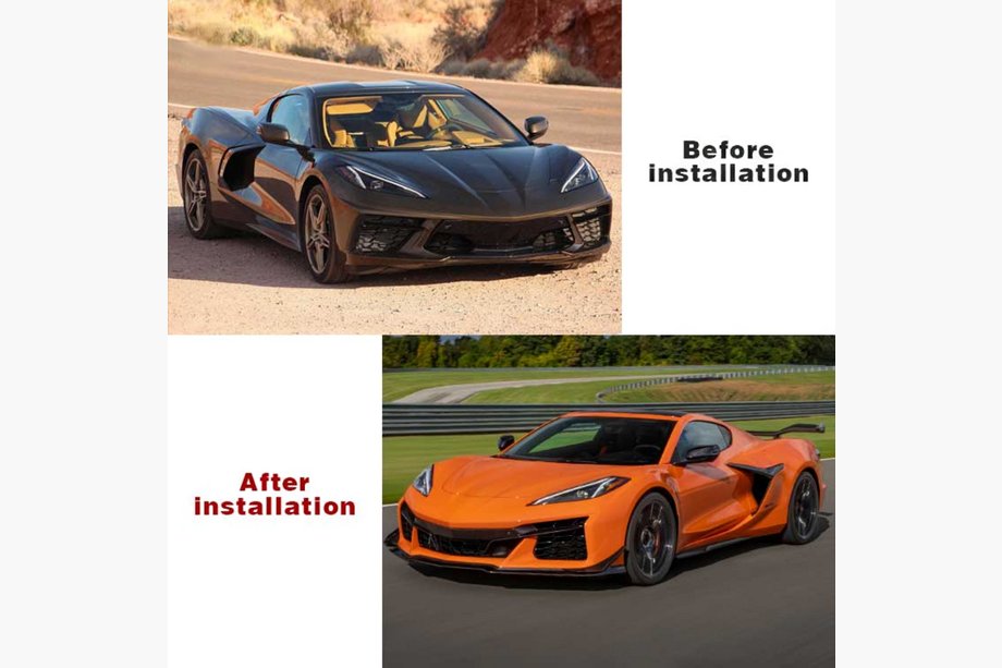 Chevrolet Corvette C8 2019– Z06 virsbūves komplekts Image