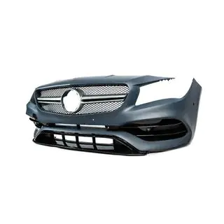 Priekšējais bamperis komplektā (CLA45 AMG stils) foto 2