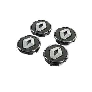 Diska centrālie vāciņi grafīta krāsā ar gredzenu 81568DRK (57 mm uz 49 mm, 4 gab.) foto 2