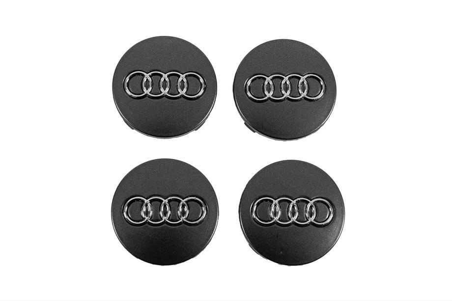 Audi Diskiem centrālie vāciņi 60/58 mm grafīts ad5957g (4 gab.) Image