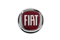 Fiat Emblēma (sarkana, ar stiprinājumu) 120 mm foto 1
