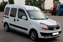 Renault Kangoo 1998–2008 Sānu caurules Black (2 gab., nerūsējošais tērauds) foto 6