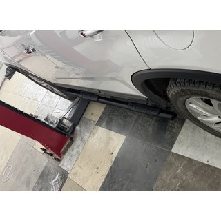 Sānu caurules Black (2 gab., nerūsējošais tērauds) Kia Sorento II XM 2009–2014 foto 2
