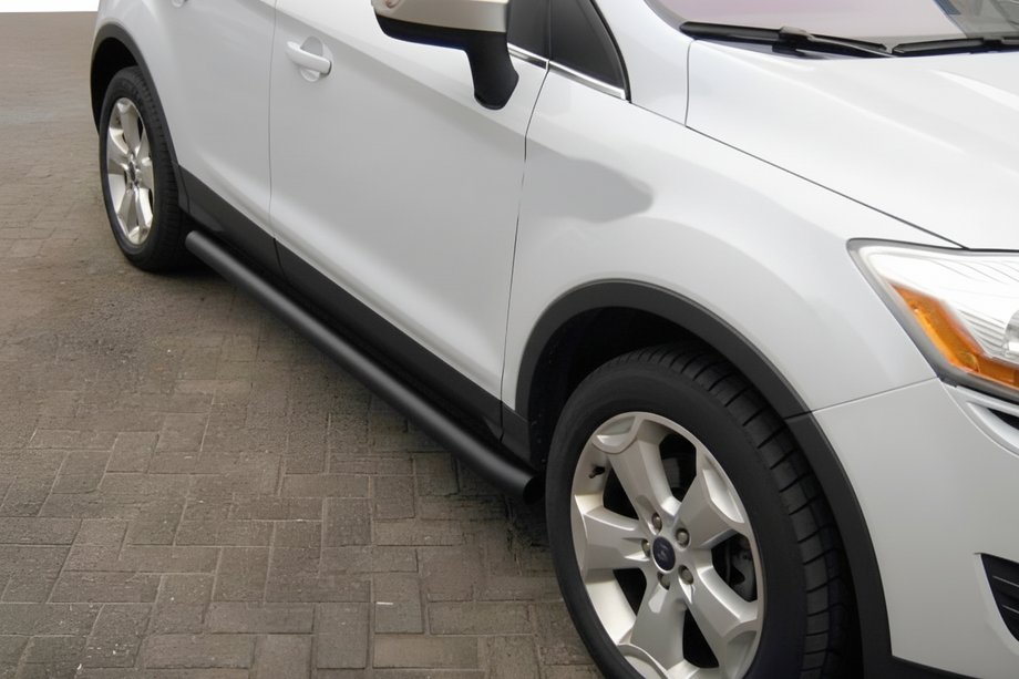 Ford Kuga 2008–2013 Sānu caurules Black (2 gab., nerūsējošais tērauds) Image