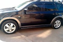 Mitsubishi Outlander 2001–2006 Sānu caurules Black (2 gab., nerūsējošais tērauds) foto 5