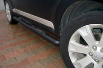 Nissan Murano 2008–2014 Sānu caurules Black (2 gab., nerūsējošais tērauds) foto 1