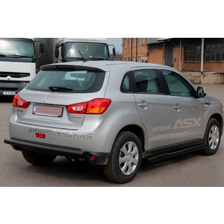 Sānu caurules BB002 Black (2 gab., nerūsējošais tērauds) foto 3