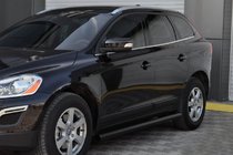 Volvo XC60 2009–2017 Sānu caurules BB004 Black (2 gab., nerūsējošais tērauds) foto 1