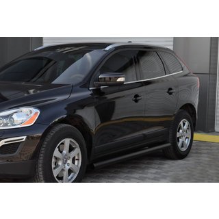 Sānu caurules BB004 Black (2 gab., nerūsējošais tērauds) foto 1