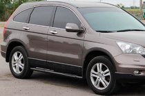 Honda CRV 2012–2016 Sānu caurules BB002 Black (2 gab., nerūsējošais tērauds) foto 6