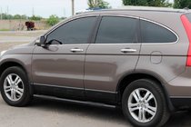 Honda CRV 2012–2016 Sānu caurules BB002 Black (2 gab., nerūsējošais tērauds) foto 7