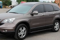 Honda CRV 2012–2016 Sānu caurules BB002 Black (2 gab., nerūsējošais tērauds) foto 8