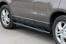 Honda CRV 2012–2016 Sānu caurules BB002 Black (2 gab., nerūsējošais tērauds) foto 9