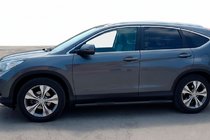 Honda CRV 2012–2016 Sānu caurules BB002 Black (2 gab., nerūsējošais tērauds) foto 2