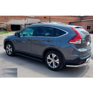 Sānu caurules BB002 Black (2 gab., nerūsējošais tērauds) foto 3