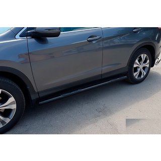 Sānu caurules BB002 Black (2 gab., nerūsējošais tērauds) foto 1