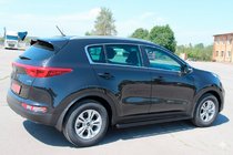 Kia Sportage 2015–2021 Sānu caurules BB001 Black (2 gab., nerūsējošais tērauds) foto 3