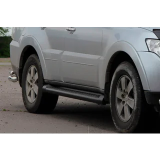 Sānu caurules OEM stiprinājumiem Black (2 gab., nerūsējošais tērauds) foto 4