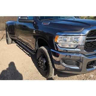 Sānu caurules standarta Black (2 gab., nerūsējošais tērauds) Dodge RAM (DR/DH/D1/DC/DM) 2002–2009 foto 4