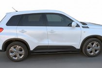 Suzuki Vitara 2015– Sānu caurules Black (2 gab., nerūsējošais tērauds) foto 1