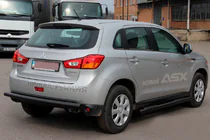 Mitsubishi Eclipse Cross 2017– Sānu caurules BB002 Black (2 gab., nerūsējošais tērauds) foto 3