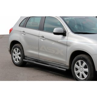 Sānu caurules BB002 Black (2 gab., nerūsējošais tērauds) foto 2