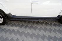 Dacia Duster 2018–2024 Sānu caurules BB002 Black (2 gab., nerūsējošais tērauds) foto 2