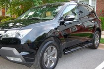 Acura MDX 2007–2013 Sānu caurules Black (2 gab., nerūsējošais tērauds) foto 2