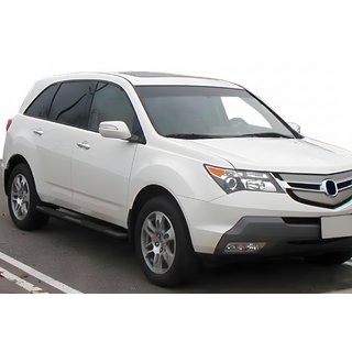 Sānu caurules Black (2 gab., nerūsējošais tērauds) Acura MDX 2007–2013 foto 3