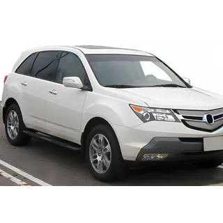 Sānu caurules Black (2 gab., nerūsējošais tērauds) Acura MDX 2007–2013 foto 3