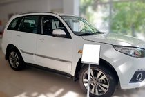 Chery Tiggo 3 2005– Sānu caurules Black (2 gab., nerūsējošais tērauds) foto 3