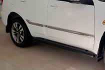 Chery Tiggo 3 2005– Sānu caurules Black (2 gab., nerūsējošais tērauds) foto 2