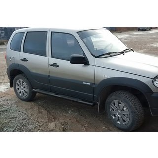 Sānu caurules Black (2 gab., nerūsējošais tērauds) foto 3