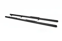 Hyundai Santa Fe 1 2000–2006 Sānu caurules Black (2 gab., nerūsējošais tērauds) foto 1