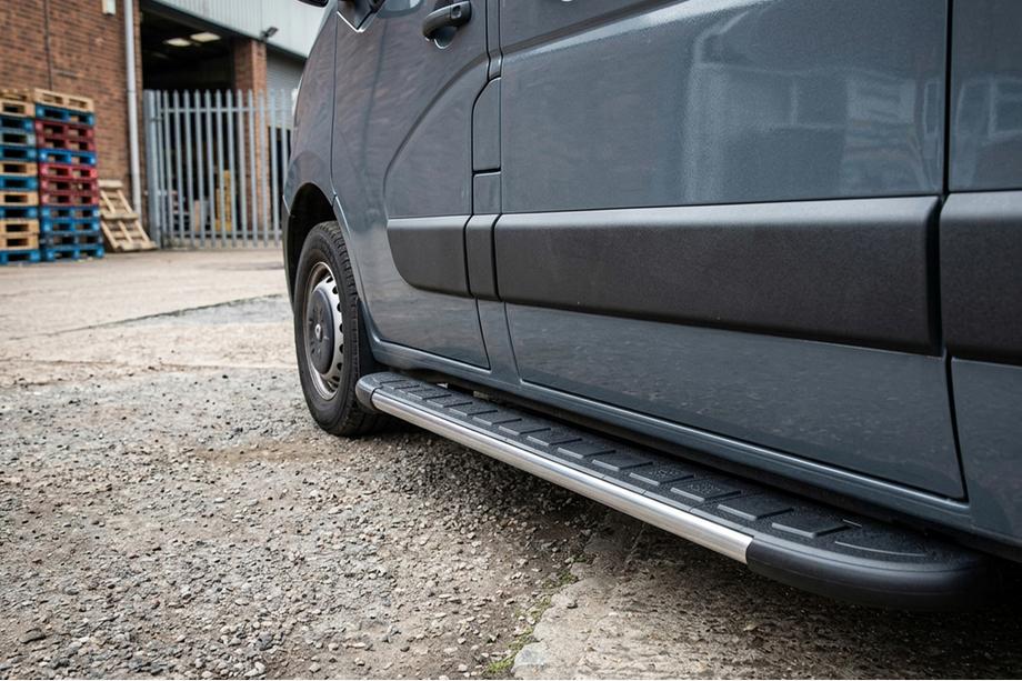 Renault Master 2011–2023 Sānu sliekšņi Duru (2 gab., alumīnijs) Image
