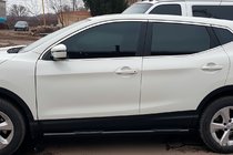 Nissan Qashqai 2014–2021 Sānu caurules Black (2017-2021, 2 gab., nerūsējošais tērauds) foto 3