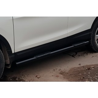 Sānu caurules Black (2017-2021, 2 gab., nerūsējošais tērauds) Nissan Qashqai 2014–2021 foto 2
