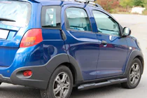 Chery Beat 2009–2015 Sānu caurules Black (2 gab., nerūsējošais tērauds) foto 1