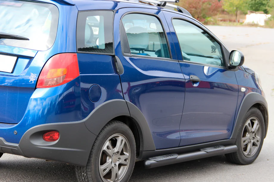 Chery Beat 2009–2015 Sānu caurules Black (2 gab., nerūsējošais tērauds) Image