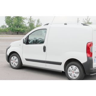 Sānu caurules Ø60 Black (2 gab., nerūsējošais tērauds) Peugeot Bipper 2008–2017 foto 1