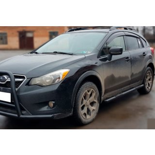 Sānu caurules BB002 Black (2 gab., nerūsējošais tērauds) foto 1