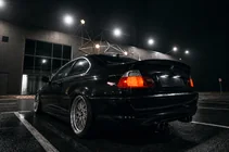 BMW 3. sērija E46 1998–2006 CSL-Style V3 spoileris (SD, spīdīgi melns) foto 13