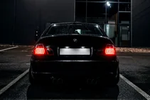 BMW 3. sērija E46 1998–2006 CSL-Style V3 spoileris (SD, spīdīgi melns) foto 14