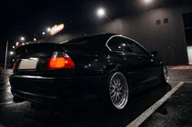 BMW 3. sērija E46 1998–2006 CSL-Style V3 spoileris (SD, spīdīgi melns) foto 6