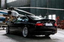 BMW 3. sērija E46 1998–2006 CSL-Style V3 spoileris (SD, spīdīgi melns) foto 4
