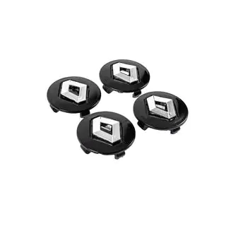 Diska centrālie vāciņi, melni 5650v1 (56 mm / 50 mm, 4 gab.) foto 3