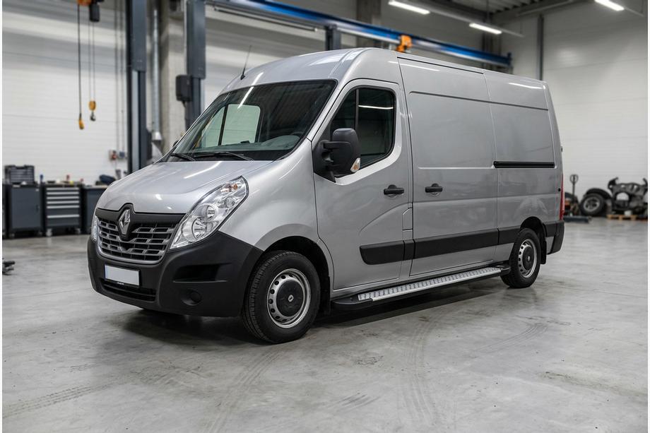 Renault Master 2011–2023 Sānu pakāpieni Allmond Grey (2 gab., alumīnijs) Image