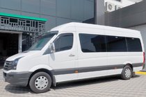 Volkswagen Crafter 2006–2016 Sānu caurules Black (2 gab., nerūsējošais tērauds) d70, garš–īpaši garš foto 2