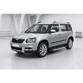 Sānu pakāpieni RedLine V1 (2 gab., alumīnijs) Skoda Yeti 2009–2017 foto 1