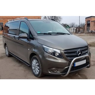 Sānu caurules Black (2 gab., nerūsējošais tērauds) foto 1